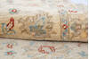 Chobi Beige Runner Hand Knotted 26 X 145 Area Rug 700-145708 Thumb 5