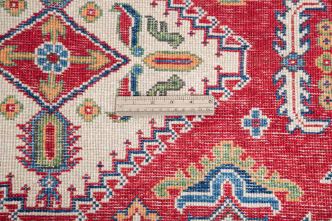 Kazak Red Hand Knotted 311 X 60 Area Rug 700-145713 Image 6