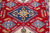 Kazak Red Hand Knotted 311 X 60 Area Rug 700-145713 Thumb 3