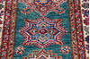 Kazak Green Runner Hand Knotted 27 X 73  Area Rug 700-145719 Thumb 2