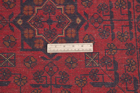 Khan Mohammadi Red Hand Knotted 50 X 68 Area Rug 700-145722 Image 6