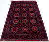 Khan Mohammadi Red Hand Knotted 40 X 60  Area Rug 700-145726 Thumb 1
