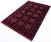 Khan Mohammadi Red Hand Knotted 40 X 60  Area Rug 700-145726 Thumb 2