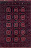 Khan Mohammadi Red Hand Knotted 40 X 60  Area Rug 700-145726 Thumb 0