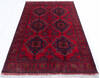 Khan Mohammadi Red Hand Knotted 42 X 64  Area Rug 700-145729 Thumb 1