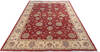 Chobi Red Hand Knotted 100 X 135  Area Rug 700-145730 Thumb 1