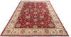 Chobi Red Hand Knotted 100 X 135 Area Rug 700-145730 Thumb 1
