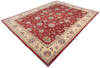 Chobi Red Hand Knotted 100 X 135 Area Rug 700-145730 Thumb 2