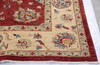 Chobi Red Hand Knotted 100 X 135 Area Rug 700-145730 Thumb 4