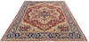 Chobi Red Hand Knotted 82 X 98  Area Rug 700-145731 Thumb 1
