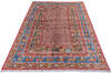 Chobi Red Hand Knotted 68 X 96  Area Rug 700-145733 Thumb 1