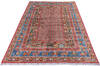 Chobi Red Hand Knotted 68 X 96 Area Rug 700-145733 Thumb 1