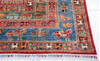 Chobi Red Hand Knotted 68 X 96  Area Rug 700-145733 Thumb 4