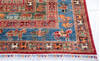 Chobi Red Hand Knotted 68 X 96 Area Rug 700-145733 Thumb 4