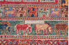 Chobi Red Hand Knotted 68 X 96 Area Rug 700-145733 Thumb 6