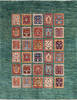 Chobi Green Hand Knotted 410 X 62 Area Rug 700-145736 Thumb 0