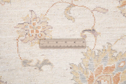 Chobi Beige Hand Knotted 80 X 911 Area Rug 700-145746 Image 6