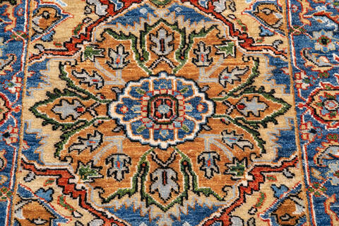 Chobi Red Runner Hand Knotted 29 X 911 Area Rug 700-145748 Image 3