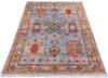 Chobi Grey Hand Knotted 55 X 710  Area Rug 700-145752 Thumb 1