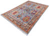 Chobi Grey Hand Knotted 55 X 710 Area Rug 700-145752 Thumb 2