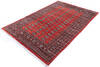 Bokhara Red Hand Knotted 60 X 90  Area Rug 700-145755 Thumb 2