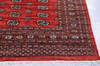 Bokhara Red Hand Knotted 60 X 90  Area Rug 700-145755 Thumb 4
