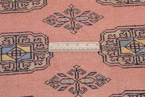 Bokhara Red Hand Knotted 68 X 100 Area Rug 700-145756 Image 6