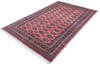 Bokhara Red Hand Knotted 68 X 100 Area Rug 700-145756 Thumb 2