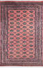 Bokhara Red Hand Knotted 68 X 100  Area Rug 700-145756 Thumb 0