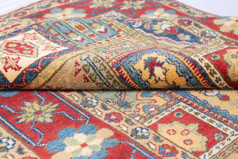 Kazak Multicolor Hand Knotted 310 X 510 Area Rug 700-145766 Image 5