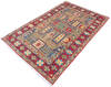 Kazak Multicolor Hand Knotted 310 X 510  Area Rug 700-145766 Thumb 2