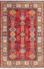 Kazak Red Hand Knotted 40 X 60  Area Rug 700-145768 Thumb 0