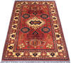Khan Mohammadi Red Hand Knotted 40 X 61  Area Rug 700-145769 Thumb 1