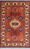 Khan Mohammadi Red Hand Knotted 40 X 61 Area Rug 700-145769 Thumb 0