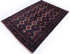 Baluch Blue Hand Knotted 45 X 63 Area Rug 700-145771 Thumb 2