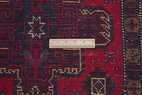 Baluch Red Hand Knotted 36 X 62 Area Rug 700-145773 Image 6