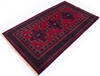 Baluch Red Hand Knotted 36 X 62  Area Rug 700-145773 Thumb 2