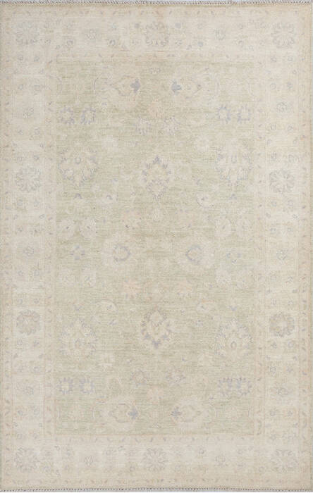 Chobi Grey Hand Knotted 40 X 61 Area Rug 700-145782 Image 0