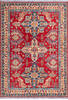 Kazak Red Hand Knotted 50 X 71  Area Rug 700-145784 Thumb 0