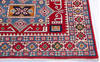Kazak Red Hand Knotted 40 X 510  Area Rug 700-145785 Thumb 4