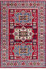 Kazak Red Hand Knotted 40 X 510 Area Rug 700-145785 Thumb 0