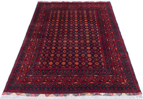 Khan Mohammadi Blue Hand Knotted 58 X 710 Area Rug 700-145791 Image 1