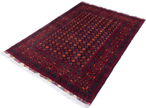 Khan Mohammadi Blue Hand Knotted 58 X 710 Area Rug 700-145791 Image 2