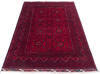 Khan Mohammadi Red Hand Knotted 57 X 80  Area Rug 700-145792 Thumb 1