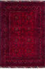 Khan Mohammadi Red Hand Knotted 57 X 80  Area Rug 700-145792 Thumb 0