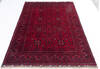 Khan Mohammadi Red Hand Knotted 57 X 77  Area Rug 700-145793 Thumb 1