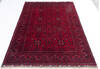 Khan Mohammadi Red Hand Knotted 57 X 77 Area Rug 700-145793 Thumb 1