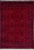 Khan Mohammadi Red Hand Knotted 57 X 77  Area Rug 700-145793 Thumb 0