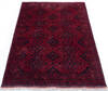 Khan Mohammadi Red Hand Knotted 41 X 66  Area Rug 700-145795 Thumb 1