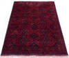 Khan Mohammadi Red Hand Knotted 41 X 66 Area Rug 700-145795 Thumb 1